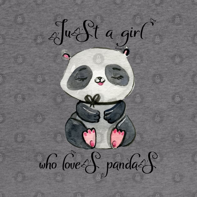 Just a girl who loves panda by Silemhaf